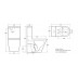 Toilet Suite - BTW Bella Rimless Flushing - A3314